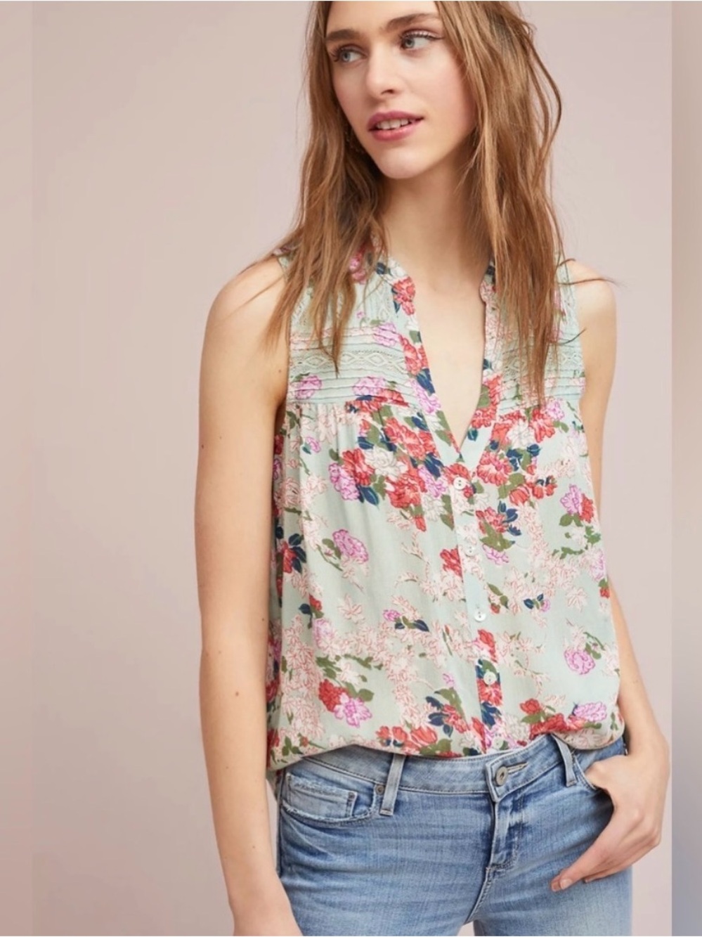 Anthropologie meadow rue top